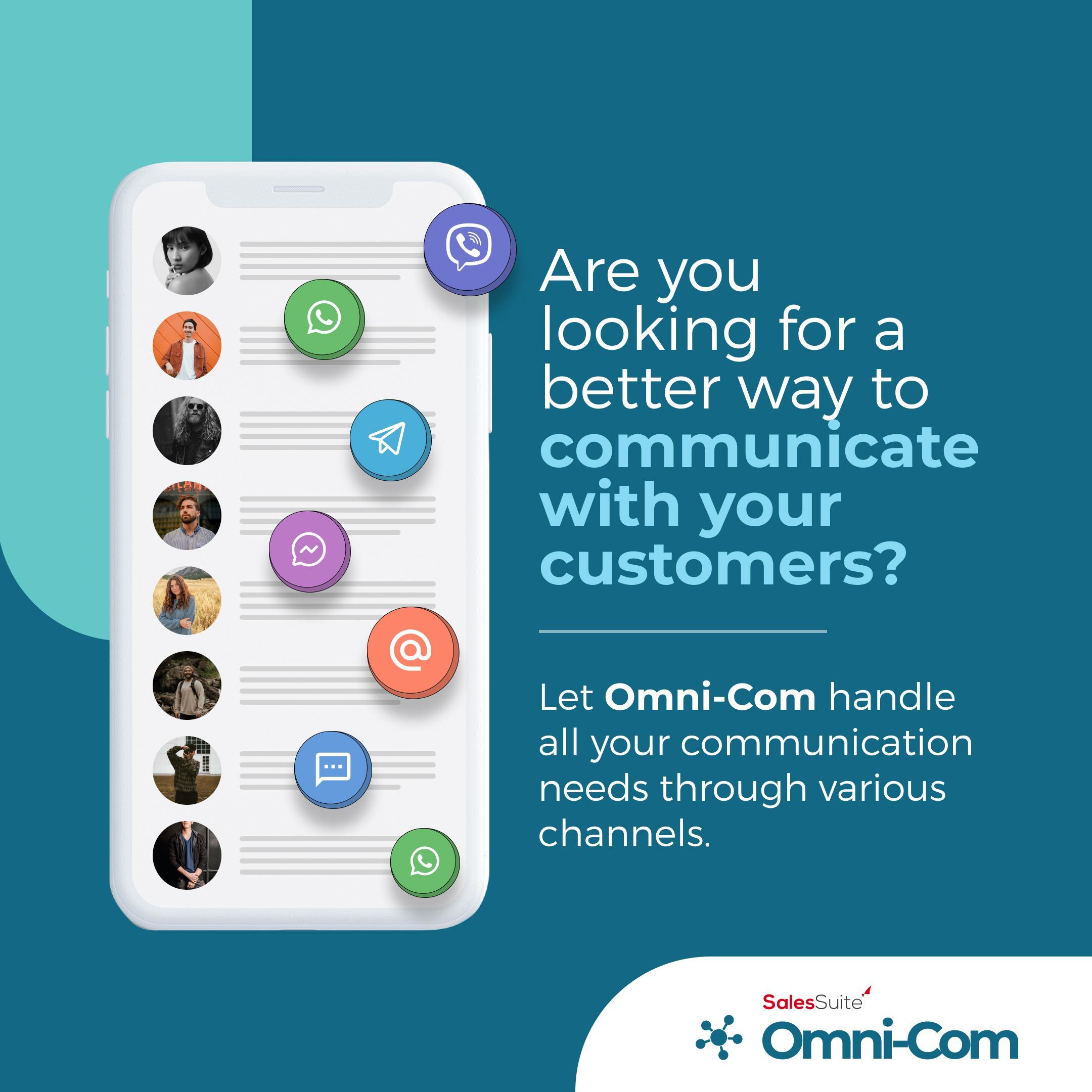 SalesSuite Omni-Com: Step-By-Step Guide